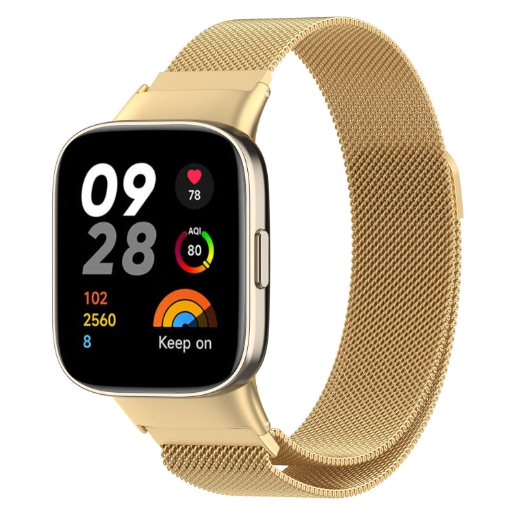 Cinturino in metallo milanese, For Xiaomi Redmi Watch 3 / Mi Watch Lite 3