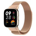 Cinturino in metallo milanese, For Xiaomi Redmi Watch 3 / Mi Watch Lite 3