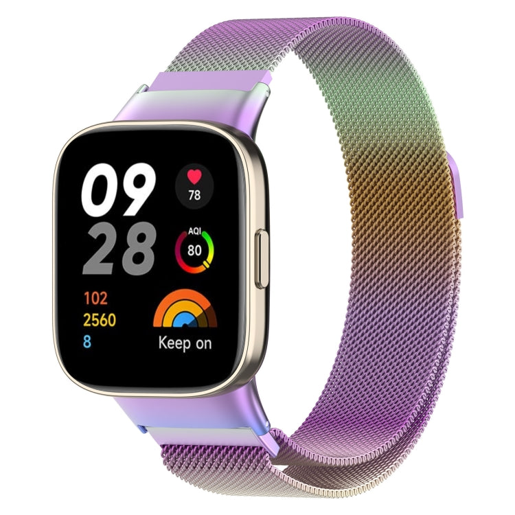 Cinturino in metallo milanese, For Xiaomi Redmi Watch 3 / Mi Watch Lite 3