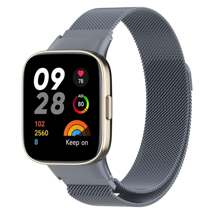 Cinturino in metallo milanese, For Xiaomi Redmi Watch 3 / Mi Watch Lite 3