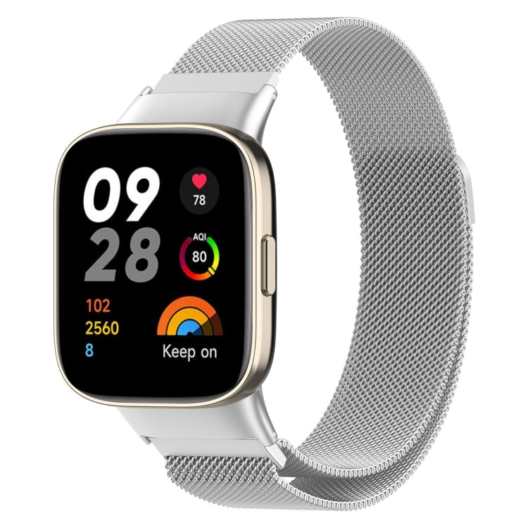 Cinturino in metallo milanese, For Xiaomi Redmi Watch 3 / Mi Watch Lite 3