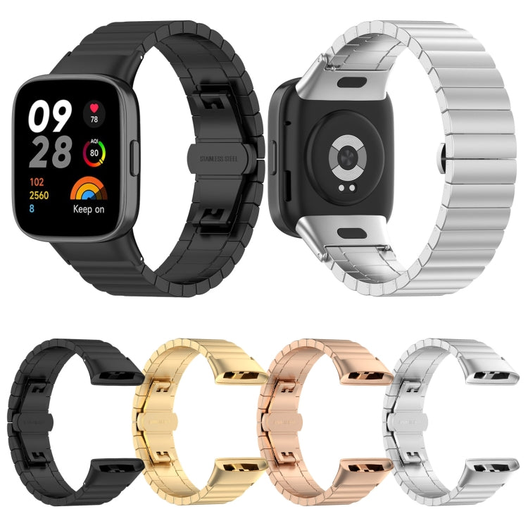 Cinturino per orologio in acciaio con una perla in metallo, For Xiaomi Redmi Watch 3 / Mi Watch Lite 3