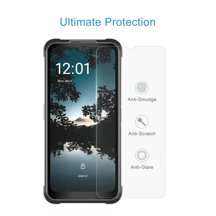 Pellicola in vetro temperato 10 pezzi 0,26 mm 9H 2,5D, For AGM G2 (10 PCS), For AGM G2 Pro (10 PCS), For AGM G2 Guardian (10 PCS), For Ulefone Armor 20WT (10 PCS), For Samsung Galaxy F14 (10 PCS)