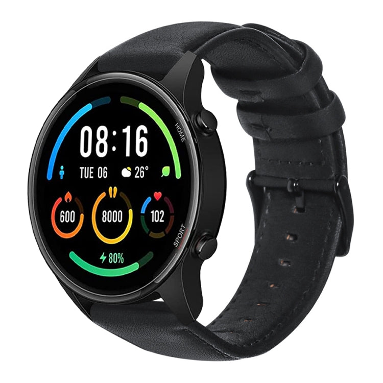 Cinturino per orologio in vera pelle cerata ad olio, For Xiaomi Mi Watch Color, For Samsung Gear S3, For Samsung Galaxy Watch3 45mm R840, For Samsung Galaxy Watch 46mm, For Honor MagicWatch 2 46mm / Magic / Watch Dream, For Fossil Men Sport