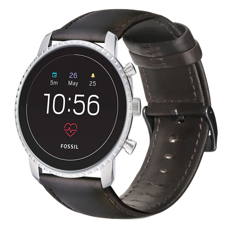 Cinturino in pelle cerata per Huawei Watch GT 2 46mm