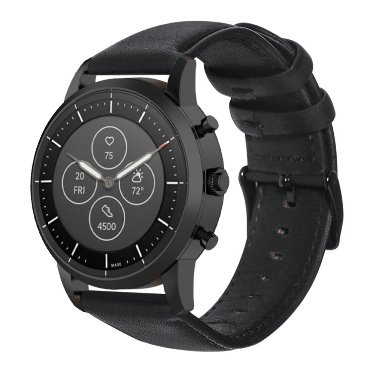 Cinturino in pelle cerata per Huawei Watch GT 2 46mm