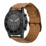 Cinturino in pelle cerata per Huawei Watch GT 2 46mm