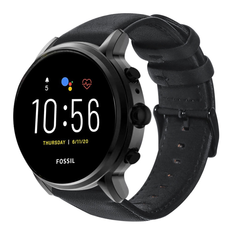 Cinturino in pelle cerata per Huawei Watch GT 2 46mm