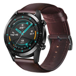Cinturino in pelle cerata per Huawei Watch GT 2 46mm