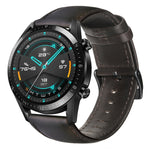 Cinturino in pelle cerata per Huawei Watch GT 2 46mm