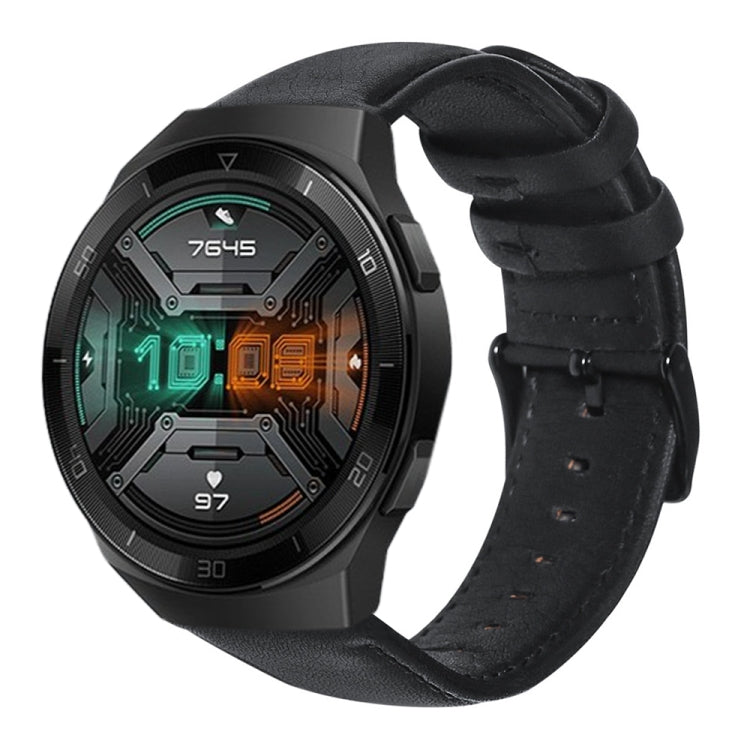 Cinturino per orologio in vera pelle cerata ad olio, For Fossil Men Gen 4 Explorist HR, For Fossil Hybrid Smartwatch HR, For Fossil Gen 5 Carlyle / Julianna / Garrett / Carlyle HR, For Huawei Watch GT 2 46mm, For Huawei Watch GT 2e                     ...