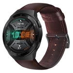 Cinturino per orologio in vera pelle cerata ad olio, For Fossil Men Gen 4 Explorist HR, For Fossil Hybrid Smartwatch HR, For Fossil Gen 5 Carlyle / Julianna / Garrett / Carlyle HR, For Huawei Watch GT 2 46mm, For Huawei Watch GT 2e                     ...