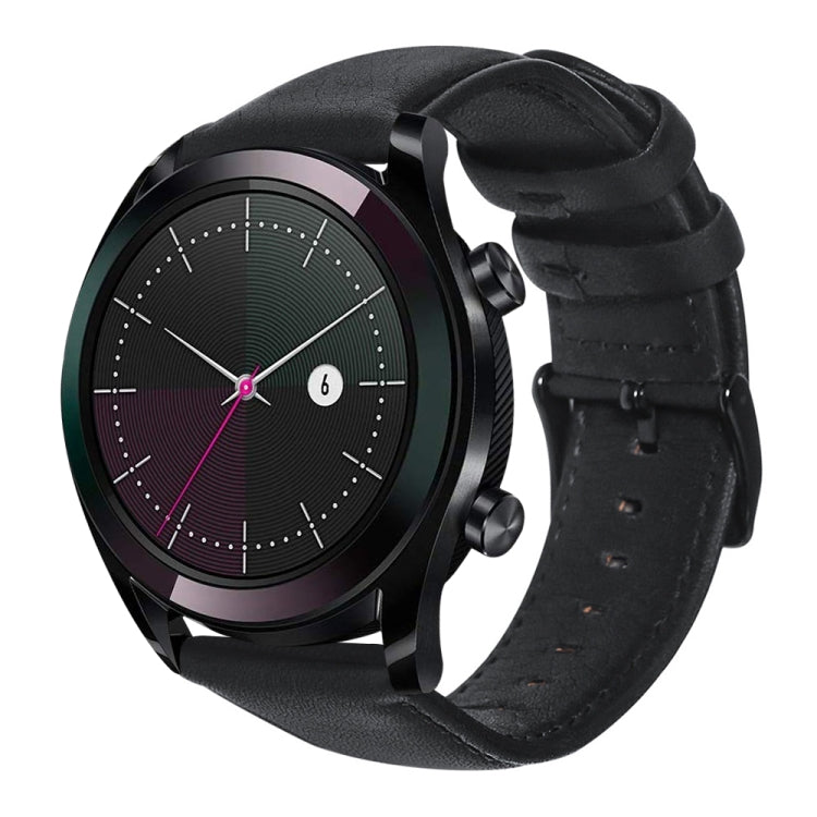 Cinturino in pelle cerata per Huawei Watch GT 2 46mm
