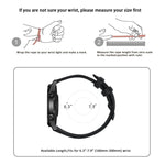 Cinturino in pelle cerata per Amazfit GTR 47mm e Stratos
