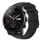 Cinturino in pelle cerata per Amazfit GTR 47mm e Stratos