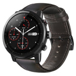 Cinturino in pelle cerata per Amazfit GTR 47mm e Stratos