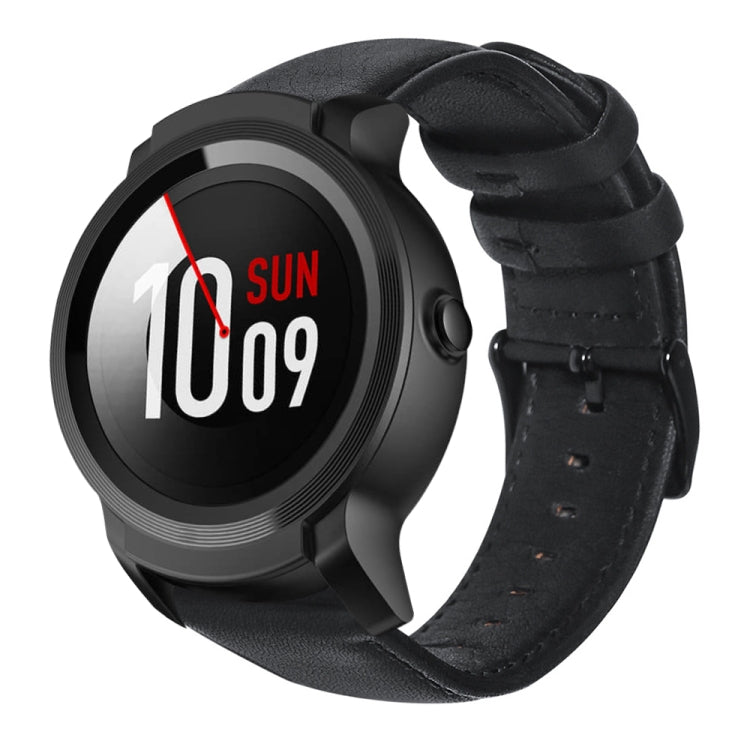 Cinturino in pelle cerata per Amazfit GTR 47mm e Stratos
