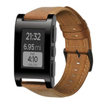 Cinturino in pelle cerata per Amazfit GTR 47mm e Stratos
