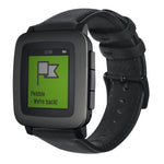 Cinturino in pelle cerata per Amazfit GTR 47mm e Stratos