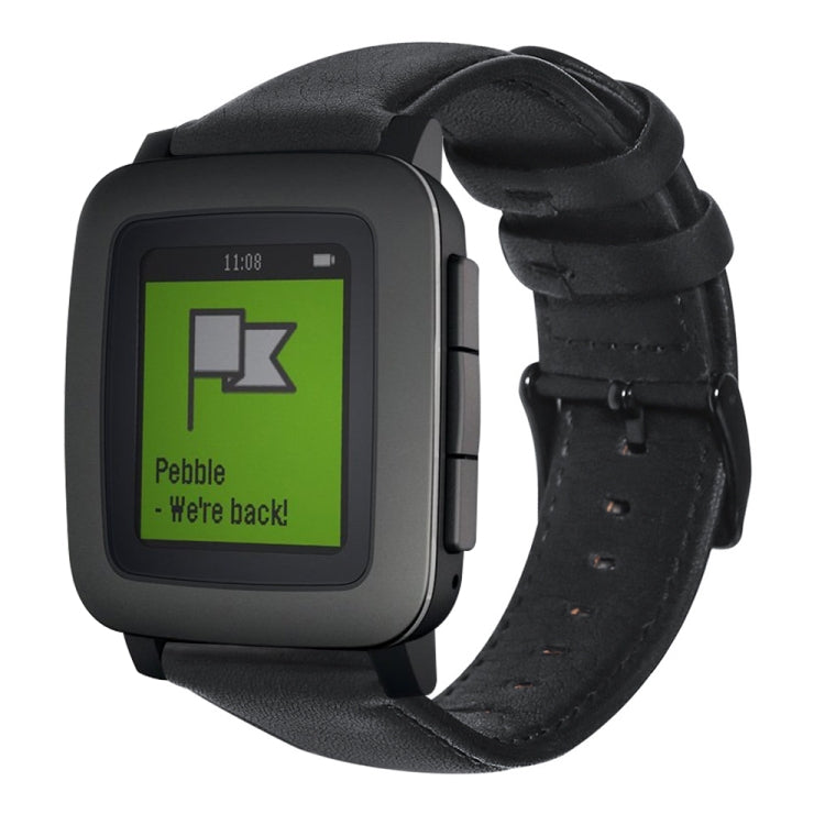 Cinturino in pelle cerata per Amazfit GTR 47mm e Stratos