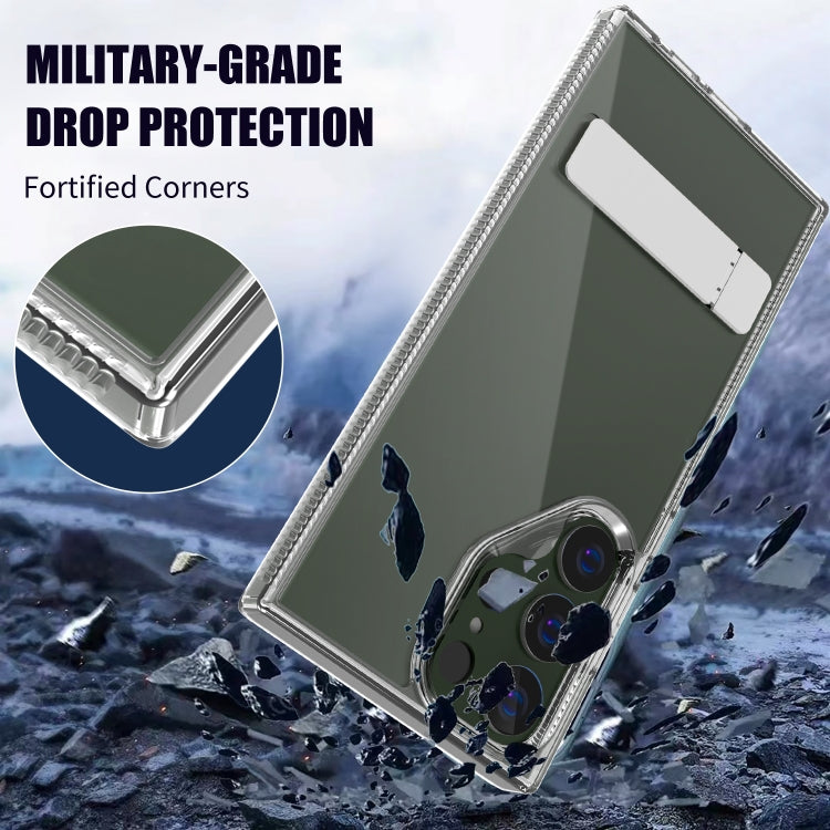 Custodia per telefono ad alto supporto trasparente, For Samsung Galaxy S23 5G, For Samsung Galaxy S23+ 5G, For Samsung Galaxy S23 Ultra 5G
