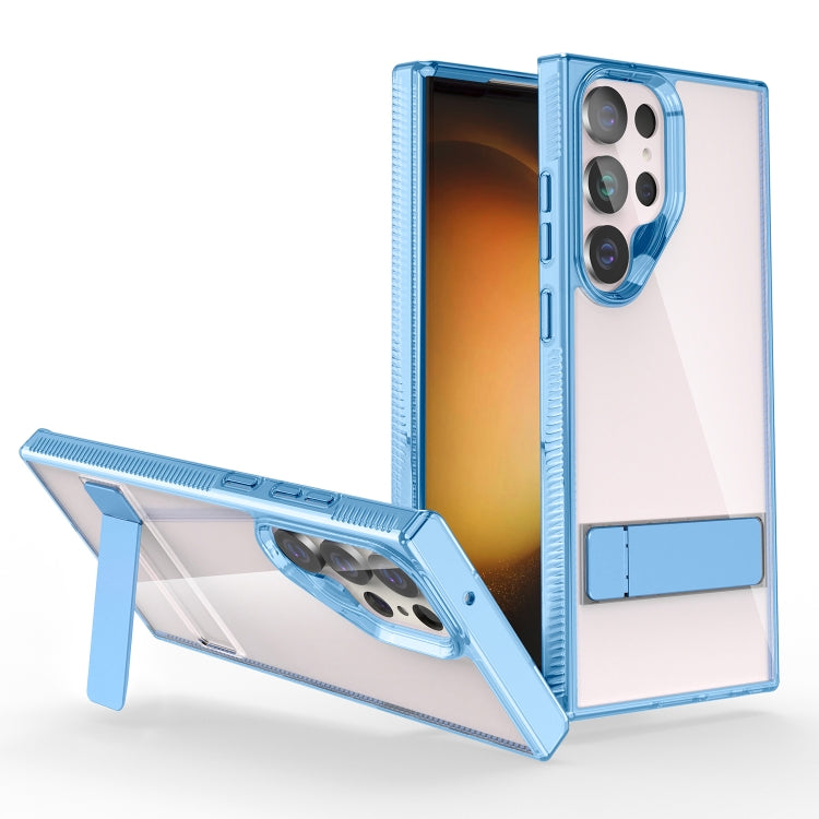 Custodia per telefono ad alto supporto trasparente, For Samsung Galaxy S23 5G, For Samsung Galaxy S23+ 5G, For Samsung Galaxy S23 Ultra 5G