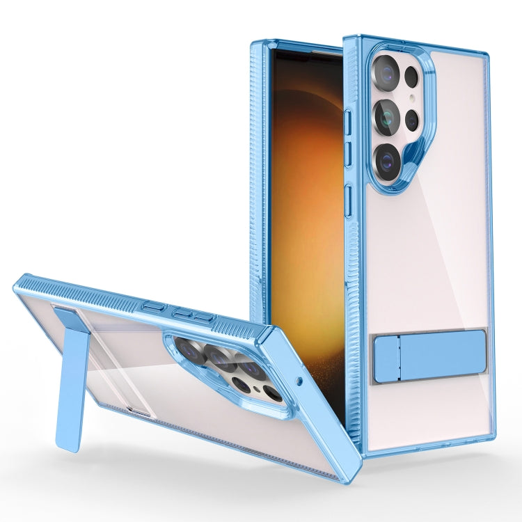 Custodia per telefono ad alto supporto trasparente, For Samsung Galaxy S23 5G, For Samsung Galaxy S23+ 5G, For Samsung Galaxy S23 Ultra 5G