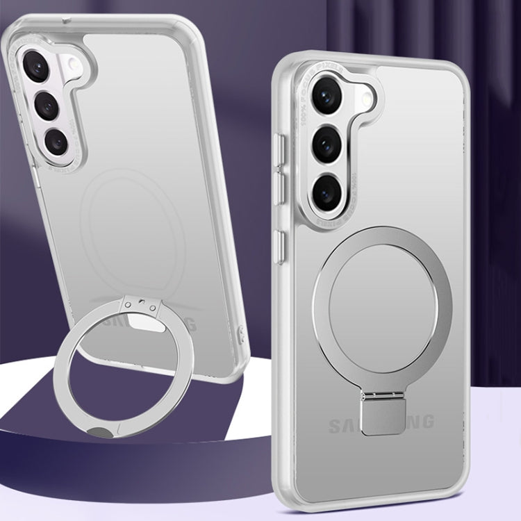 Custodia per telefono con supporto magnetico Skin Feel MagSafe, For Samsung Galaxy S23 5G, For Samsung Galaxy S23+ 5G, For Samsung Galaxy S23 Ultra 5G