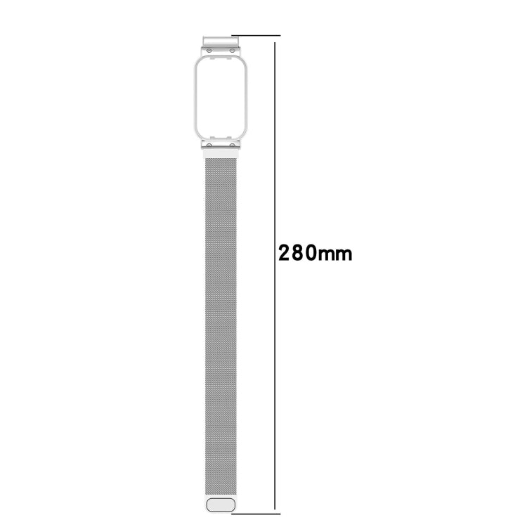 Cinturino per orologio in metallo Milano 2 in 1, For Redmi Band 2