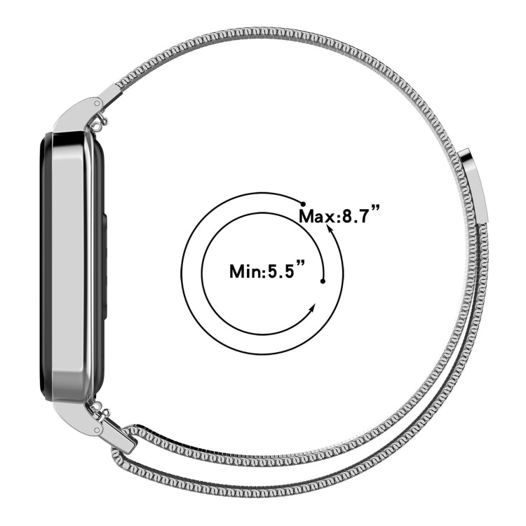 Cinturino per orologio in metallo Milano 2 in 1, For Redmi Band 2