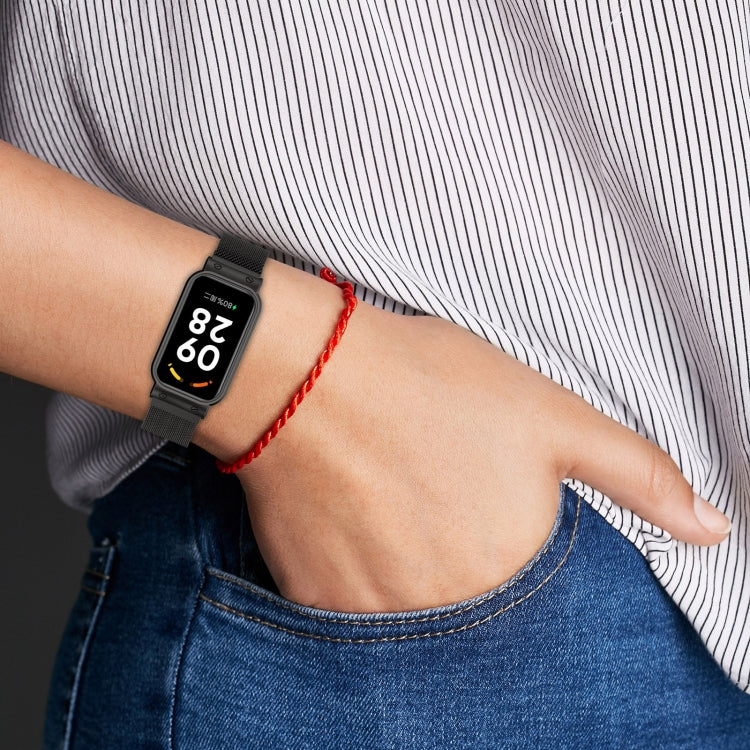 Cinturino per orologio in metallo Milano 2 in 1, For Redmi Band 2