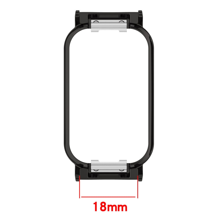 Custodia protettiva per orologio con struttura in metallo, For Redmi Band 2