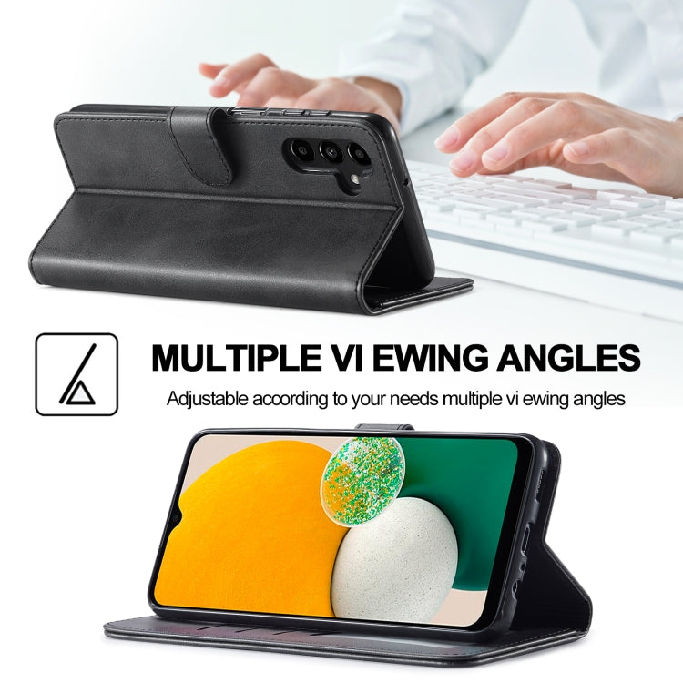 LC.IMEEKE Custodia per cellulare in pelle di vitello, For Samsung Galaxy A24 4G / 5G, For Samsung Galaxy Z Fold5 5G, For Samsung Galaxy Z Flip5 5G