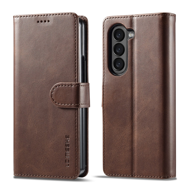LC.IMEEKE Custodia per cellulare in pelle di vitello, For Samsung Galaxy A24 4G / 5G, For Samsung Galaxy Z Fold5 5G, For Samsung Galaxy Z Flip5 5G