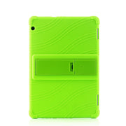Custodia protettiva in silicone per tablet PC con staffa invisibile, For Huawei MediaPad T5, For Lenovo Tab E10, For iPad 6 (9.7 Universal)