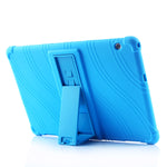Custodia in silicone per tablet 9.7" con staffa invisibile