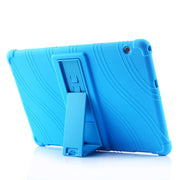 Custodia protettiva in silicone per tablet PC con staffa invisibile, For Huawei MediaPad T5, For Lenovo Tab E10, For iPad 6 (9.7 Universal)