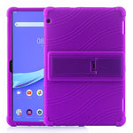 Custodia in silicone per tablet 9.7" con staffa invisibile