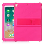 Custodia in silicone per tablet 9.7" con staffa invisibile