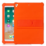 Custodia in silicone per tablet 9.7" con staffa invisibile