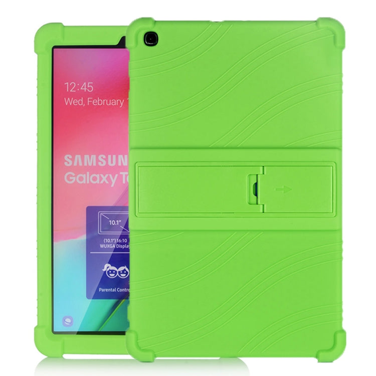Custodia in silicone con stand per Galaxy Tab A 10.1 e S5e
