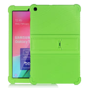 Custodia in silicone con stand per Galaxy Tab A 10.1 e S5e