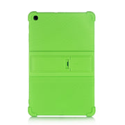 Custodia in silicone con stand per Galaxy Tab A 10.1 e S5e