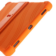 Custodia in silicone con stand per Galaxy Tab A 10.1 e S5e