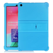 Custodia in silicone con stand per Galaxy Tab A 10.1 e S5e