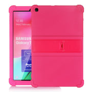 Custodia in silicone con stand per Galaxy Tab A 10.1 e S5e