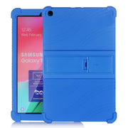 Custodia in silicone con stand per Galaxy Tab A 10.1 e S5e