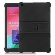Custodia in silicone con stand per Galaxy Tab A 10.1 e S5e