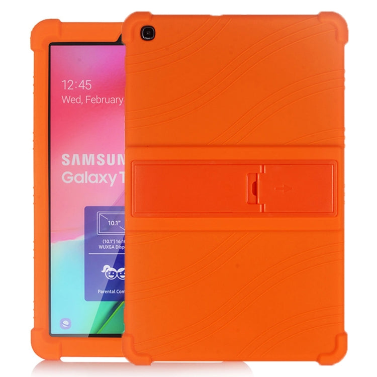Custodia in silicone con stand per Galaxy Tab A 10.1 e S5e