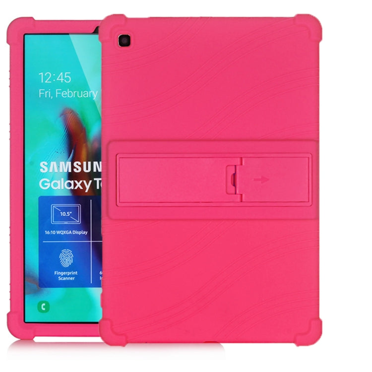 Custodia in silicone con stand per Galaxy Tab A 10.1 e S5e